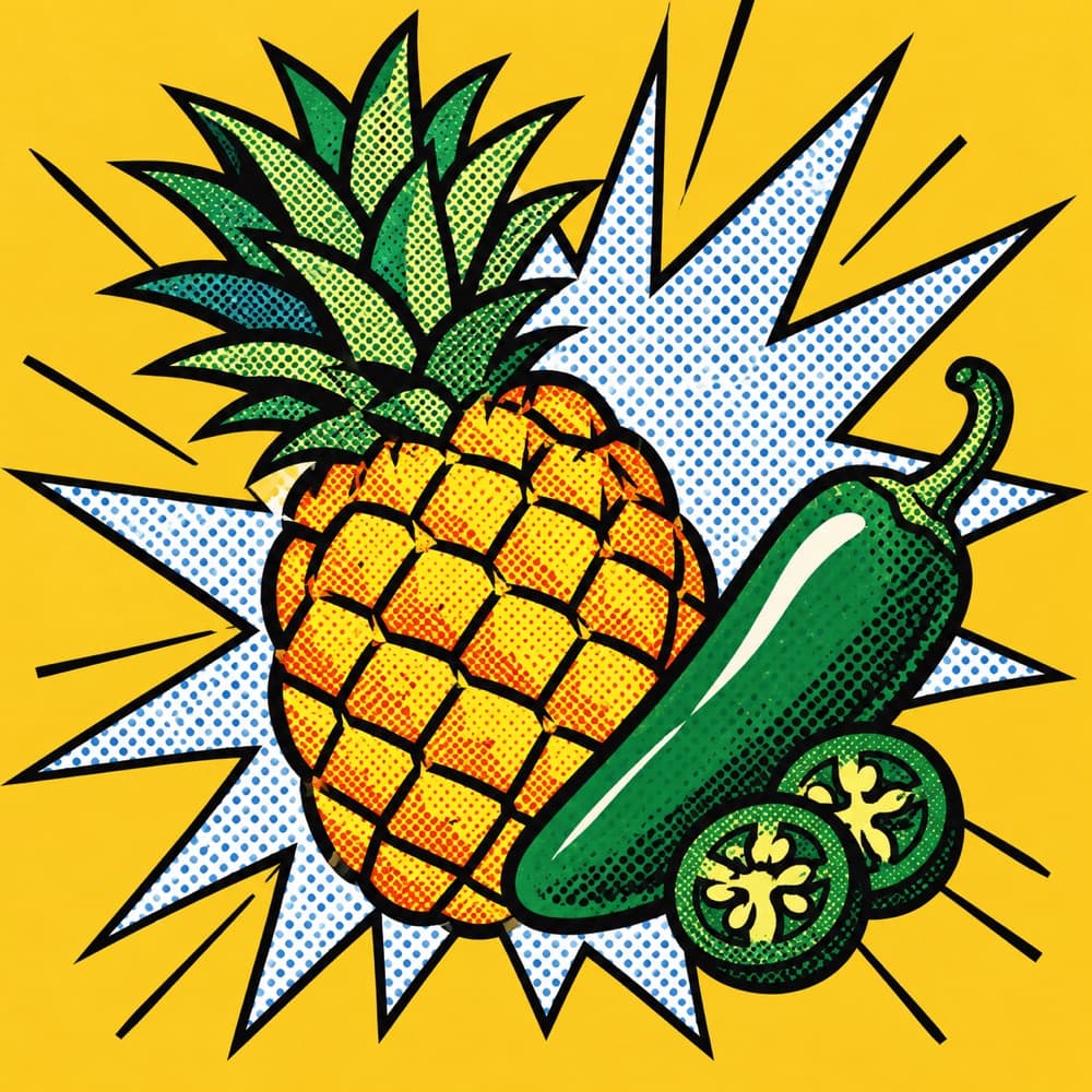 Pineapple Jalapeño Relish